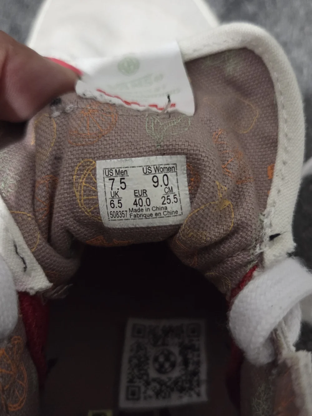 Vans Mid-Top Canvas Sneakers in Off-White